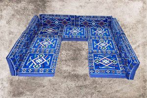 Orientalische Sitzkissen, Arabische Sitzecke, Sark Kösesi, 13-tlg. Orientalisches Sofa
