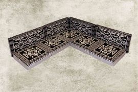 Schwarz Orientalische Sitzecke, Sark Kösesi, Orientalische Möbel